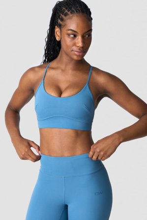 ICANIWILL - Endurance Sports Bra Light Teal - Sport-BH - Dam - Träningskläder från ICIW