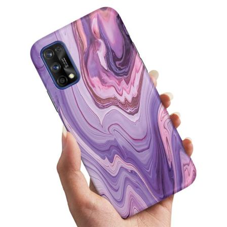 Realme 7 Pro - Deksel/Mobildeksel Marmor Multicolor