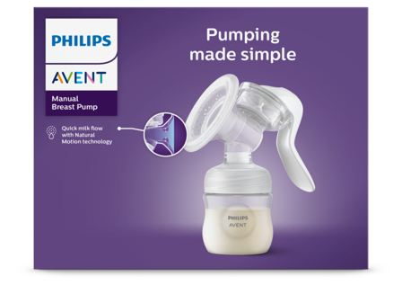 Philips Avent manuell brystpumpe 1 stk