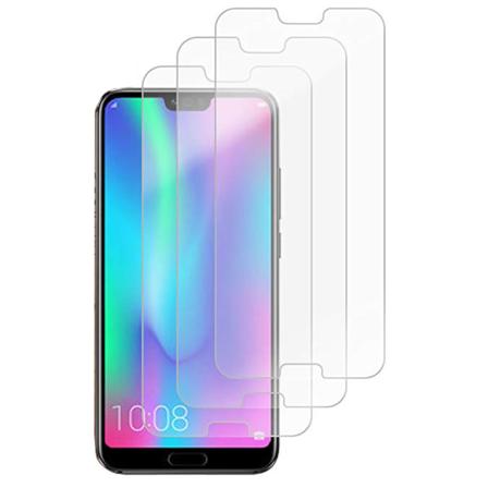 Skärmskydd 3-PACK Standard 9H Screen-Fit HD-Clear Honor 10 Transparent/Genomskinlig