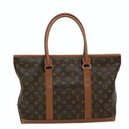 Louis Vuitton Vintage, Pre-owned Tote Bag Bruin, Dames, Maat:ONE Size
