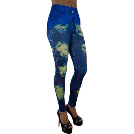 Marilyn Monroe Leggings Blå