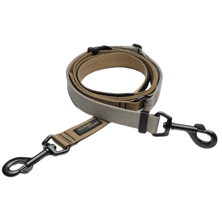 Cloud7 L-1-Hands-Free-Leash L Khaki / Grey