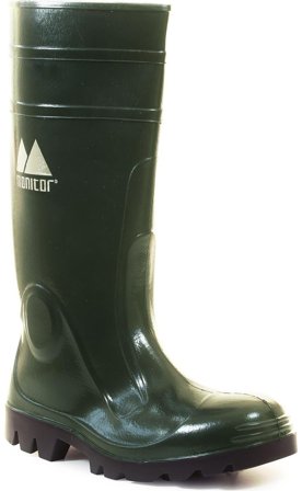 Monitor Clip Støvel grønn, vanntett Str. 47, Sko