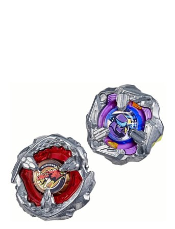 Beyblade Beyblade X Beat Tyranno 4-70Q & Knife Shinobi 4-80Hn-Dubbelset - Multi/patterned - ONE SIZE
