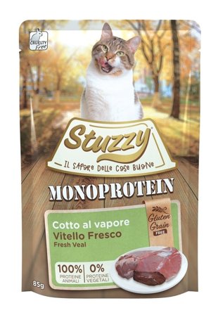 Stuzzy Monoprotein Bocconcini Con Vitello Per Gatti Adulti