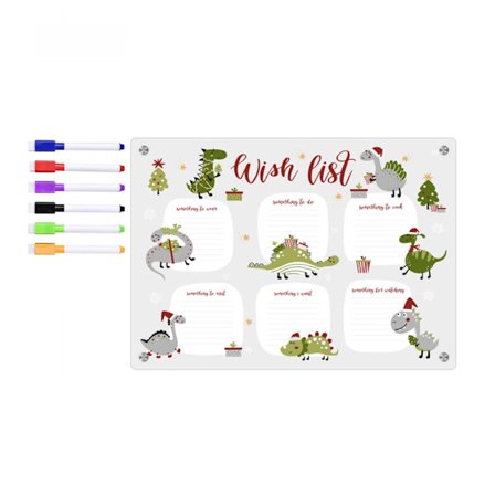 Magnetisk kalender för kylskåp Veckoplanerare Magnetisk kalender Whiteboard Att göra-lista Tavla för inköpslista för matvaror för kylskåp