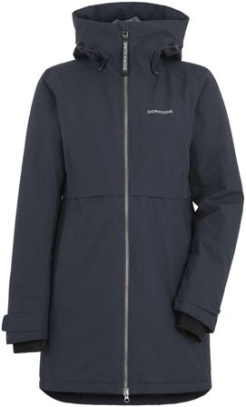 Didriksons W's Helle Parka 6 Dark Night Blue