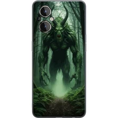 OnePlus Nord N20 5G Gjennomsiktig deksel Monster Skogen Fantasy Mystisk Vesen