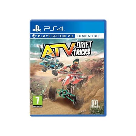 PS4-kilpailupeli - Maximum Games - ATV Drift & Tricks - Yhteensopiva PSVR:n kanssa - Yksin- ja moninpelimoodi - 8 pelimuotoa