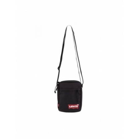 Levi's, Mini Crossbody Solid shoulder strap Czarny, unisex, Rozmiar: ONE Size
