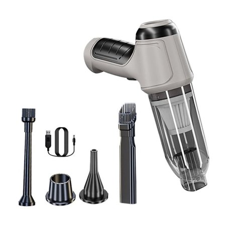 Bil Handhållen Rengöring Trådlös Dammsugare GRÅ