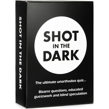 Shot in the Dark: The Ultimate Unorthodox Quiz Game | 2+ pelaajaa | Aikuiset ja lapset