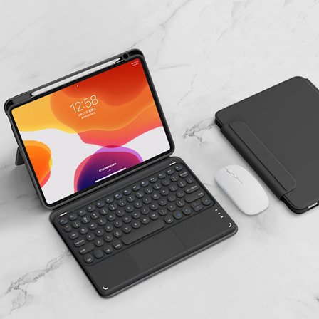 Aftageligt Bluetooth-tastaturetui til iPad iPad Pro 12.9 (2020/2021/2022)