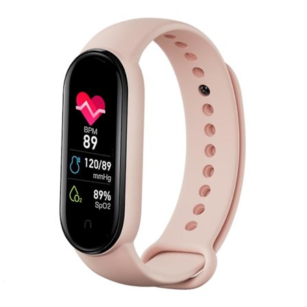 M6 Smart Armband Smart Sportklocka Hjärtfrekvens Blod