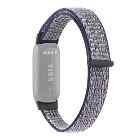 För Fitbit Luxe Nylon Loop Strap Watch Band