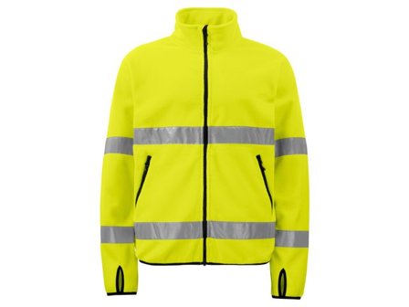 PROJOB Fleecejacka 6327 varsel kl 3 4XL - Lyreco - Arbetskläder - Varselkläder - Varseltröjor