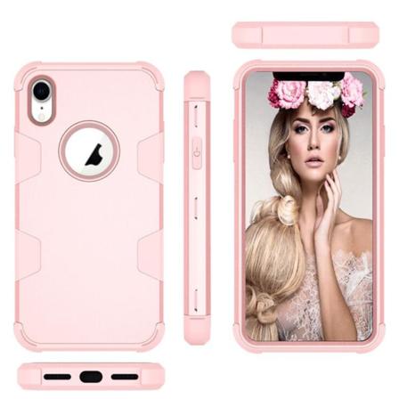 iPhone XR - Suojakuori LEMANilta Roséguld