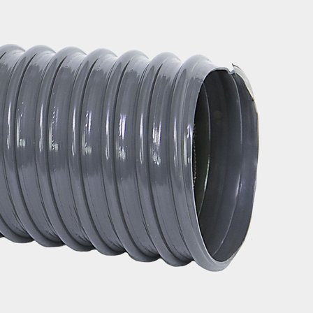 Spiralsugeslange 50mm grå 25m