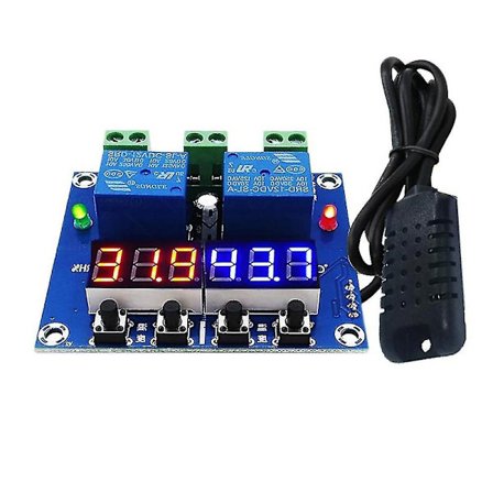 Xh-m452 Temperatur- og Fuktighetskontrollmodul Digitalt Display Dobbeltutgang, Automatisk Konstant Tem