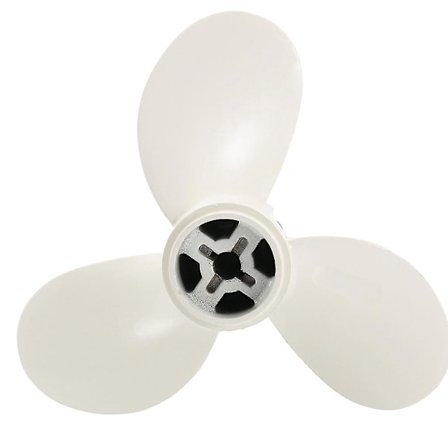 Yamaha 2 hk 2,5 hk 2-takts Udenbordsmotor Aluminium Propeller - 7 1/4x5-a, 3 Blade
