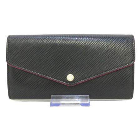 Louis Vuitton Vintage, Pre-owned Leather wallets Zwart, Dames, Maat:ONE Size