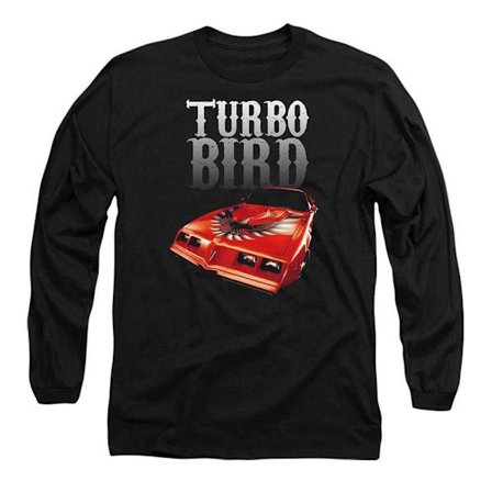 Pontiac Unisex Vuxen Turbo Bird Långärmad T-shirt S Svart