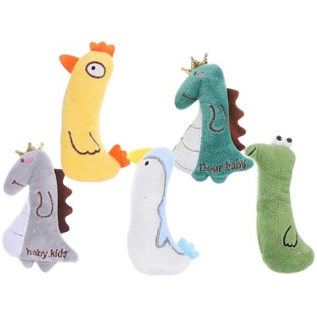 Kissankarku Lelu Pehmolelu Kissalelut Sisäleikkeihin 5 kpl:n setti[D]