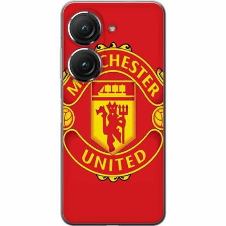 Asus Zenfone 9 Genomskinligt Skal Manchester United Fc