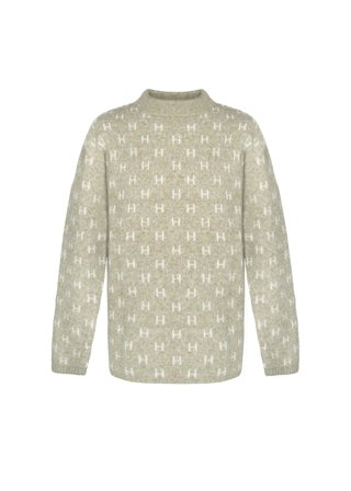 Hést Frank Knitted Sweater Herre - Eucalyptus