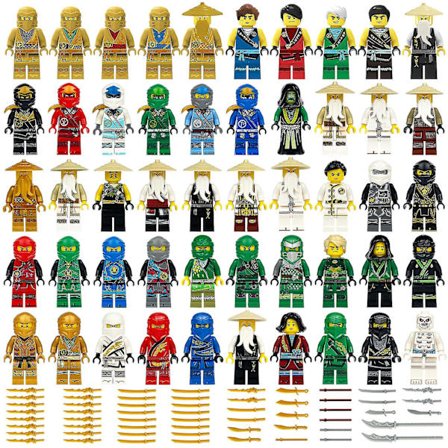 Ninja 1613 Byggekloss Minifigur Små Partikler My Vs. Python Gaveleke Dukkefører Verden Figur