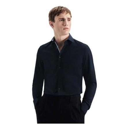 Seidensticker Business Shirt Slim , Blauw , Heren , Maat: 2XL