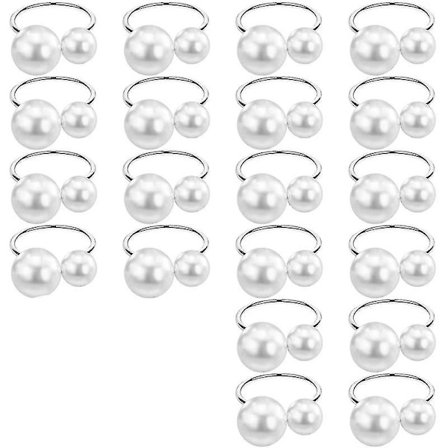 (pow yeah!)20-pakning Serviettholder Sett Sølv Metall Serviettholder Hs Serviettholdere For