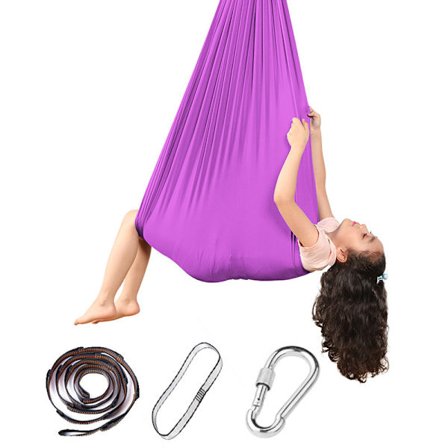 Aerial Yoga Therapy Swing Set & Hammock Kit For Fleksibilitet & Smertelindringwanan)