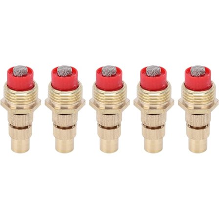 5 kpl kastelu suutinta, G1/2 uroskierre sumutus suutin säädettävä suihkusuutin puutarha vesi C