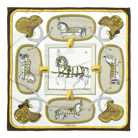 Hermès Vintage - Vintage Accessoarer - Beige - Dam - Storlek: One Size, Dam, Storlek: ONE SIZE