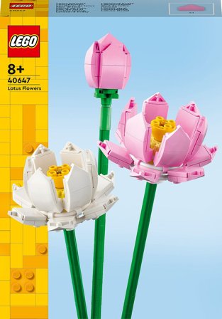 Lego Lotusblomster Byggelegetøj 40647, Børn & Forældre, Motorik & Bevægelse, Klodser Og Stabletårne