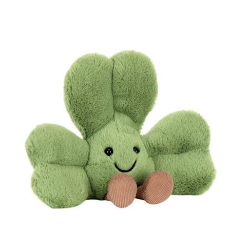 Jellycat Siofra Thomas Brown’s Eksklusive Irsk Shamrock Plysjleker Tag