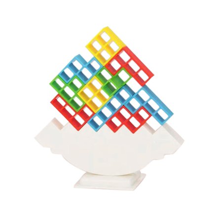 Brädspel för barn och vuxna Tetra Tower Balans Stapling Leksaker Byggklossar Present till Familjespel, Fest