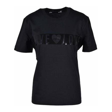Love Moschino, Tops Zwart, Dames, Maat:L,Katoen