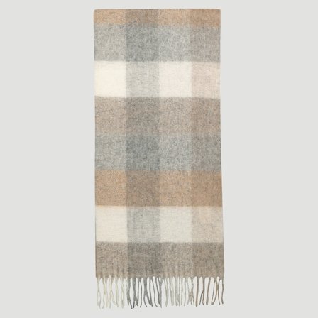 Holzweiler Fresia Check - Cappucino - Unisex - 45x210