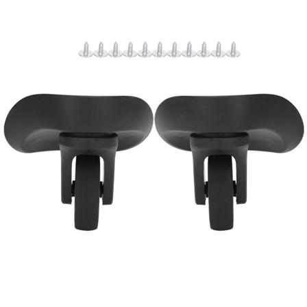 1Par Outdoor Mute Enkelradshjul Dragstångslåda Resväska Case Universal