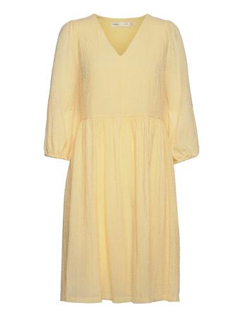 Morixiw Dress Knälång Klänning Gul InWear