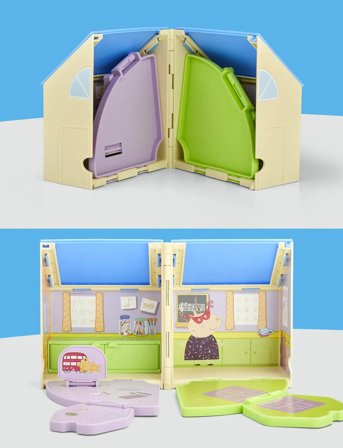 Gurli Gris Pep Peppas Pop Open Playgroup - Multi/patterned - ONE SIZE