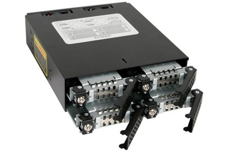 ICY DOCK ToughArmor MB994SK-1B - lagringsdrevhylse