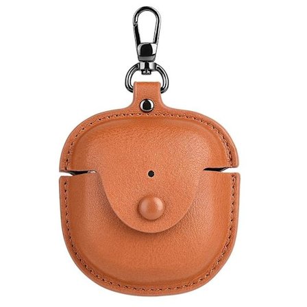 PU-läderfodral för Bose QuietComfort Earbuds II Bluetooth-hörlurar, stöttåligt fodral med nyckelhållare