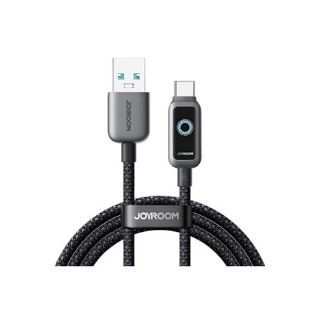 Joyroom USB-A to USB-C Fast Charging Data Cable 66W, 1.2m - Black