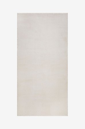 KM Home - Luggmatta Ritz - Beige - Lugg & ryamattor - 80X250 - Från Homeroom