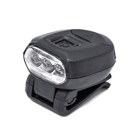 Huvudlampa med LED-ljus för utomhus, klämma på hatt, för fiske, baseboll, etc.