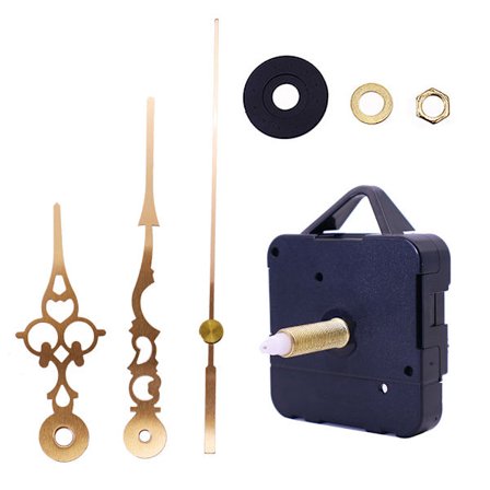 DIY kvartsurværk til vægur, mekanisme med batteridrevet DIY R